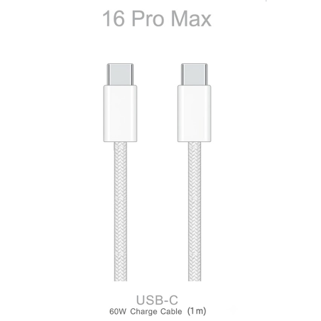 Type C To C 60W iPhone Charging Cable