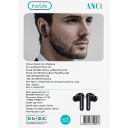 Inotek ANC/ENC True Wireless Stereo Earbuds
