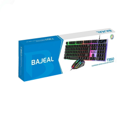 Bajeal T350 Rainbow RGB Back-lit Gaming Keyboard Mouse Combo