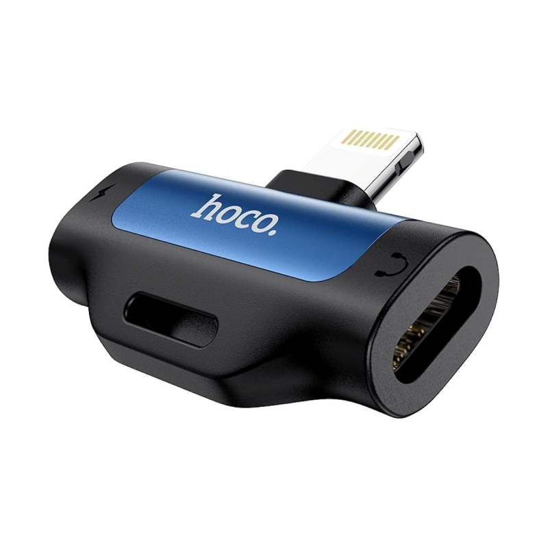 Lightning Splitter 2 in 1 Audio And Charging Adapter