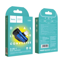 Lightning Splitter 2 in 1 Audio And Charging Adapter
