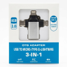 T69 3 in 1 Otg Adapter