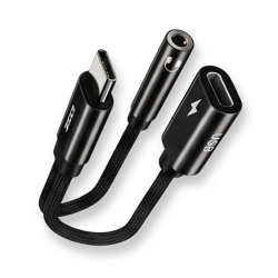 Type C To 3.5mm Audio Jack And Charging