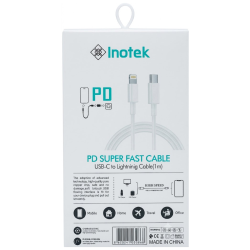 Inotek PD Super Fast Type C To Lighting Cable